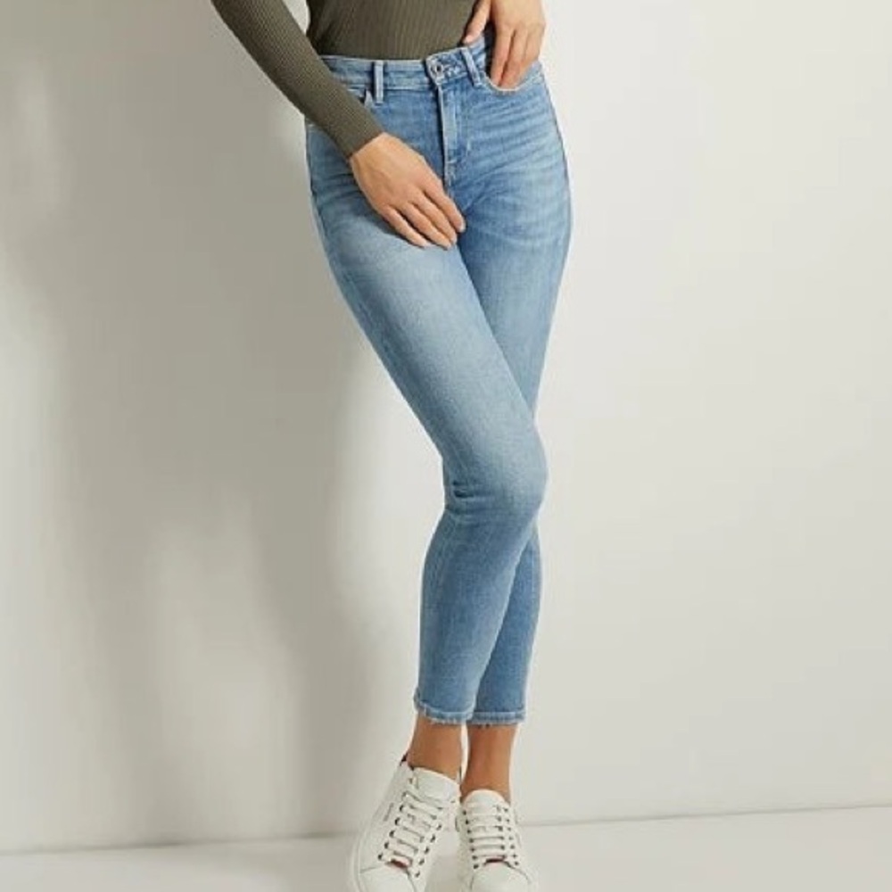 GUESS 1981 Skinny High Women's Light Blue Jeans
